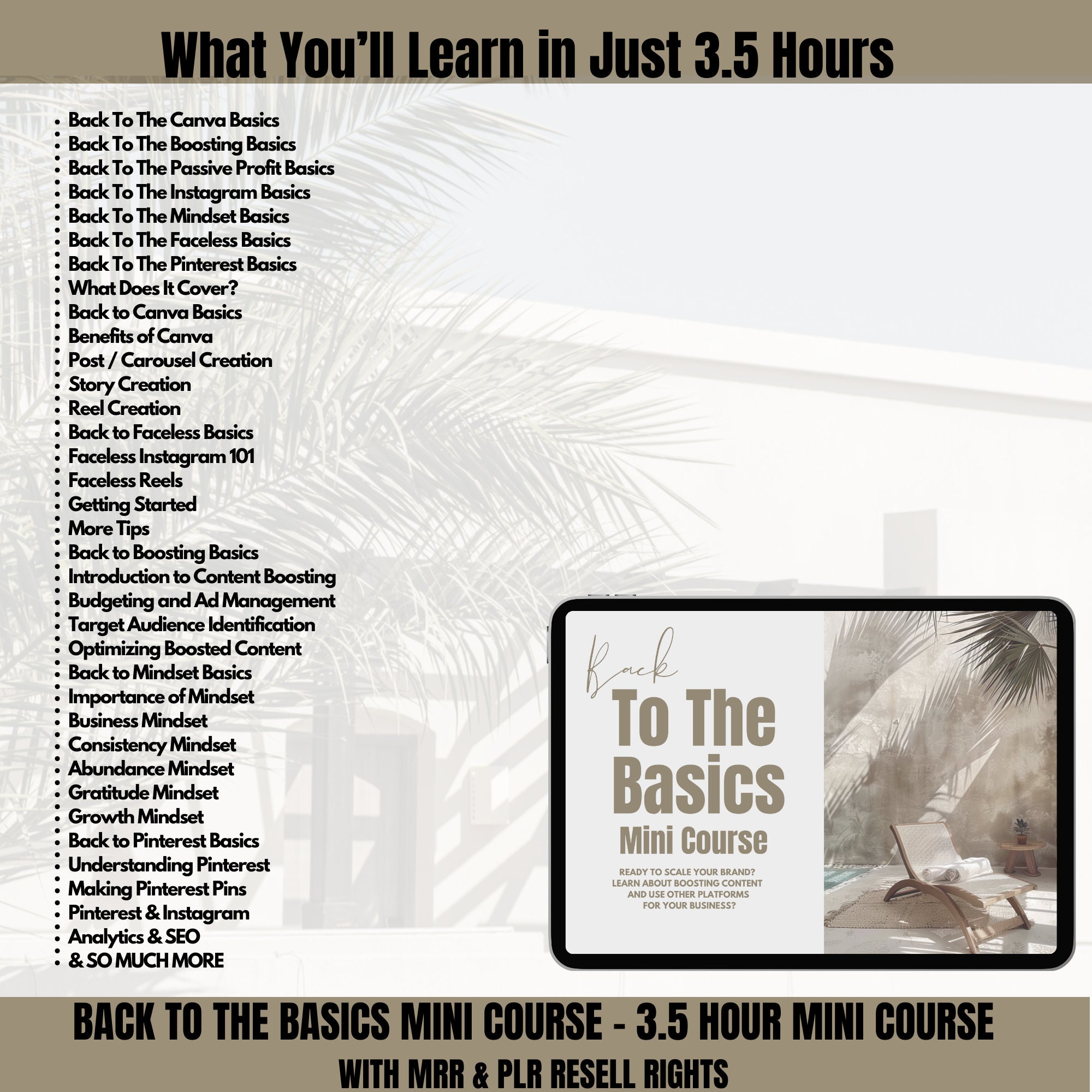 Back to the Basics Mini Course | Digital Marketing Course | Master ...