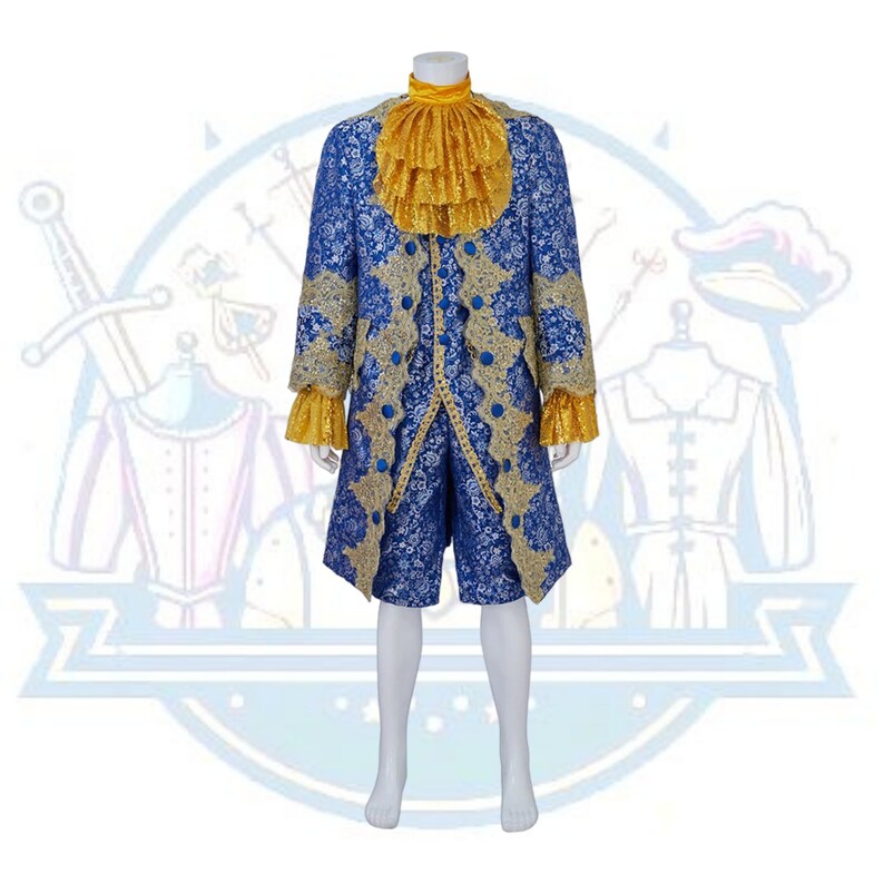 Rococo Style Prince Costume Baroque Era Royal Suit 18th - Etsy Australia