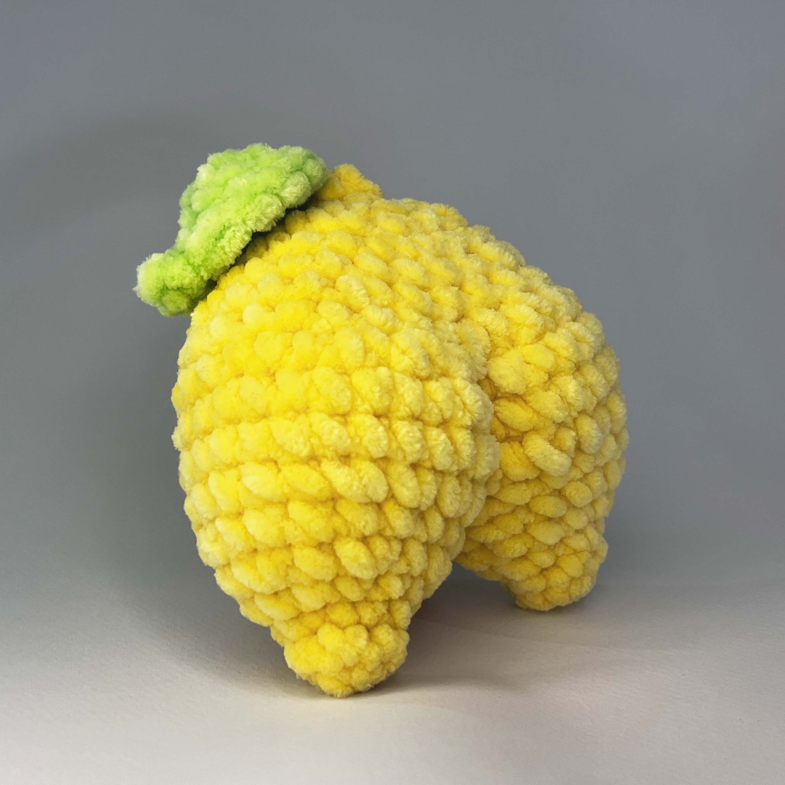 Lemon PDF Pattern. Crochet Lemon Pattern, Easy Crochet Pattern Beginner ...