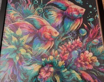Mystical Betta Fish Diamond Painting Wall Art