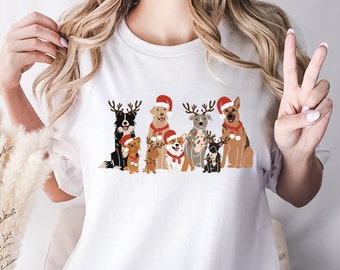 Christmas Dog Shirt, Dog Owner Christmas Gift, Dog Christmas Shirt, Christmas Tee, Holiday Shirt, Christmas Shirt, Dog Gift, Christmas Tee