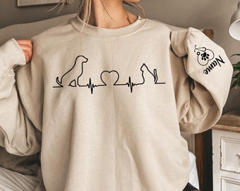 Custom Vet Tech Sweatshirt, Vet Tech Sweater, Personalized Vet Gifts, Veterinarian Hoodie Sweater, Animal Doctor Gift, Gift For Veterinarian