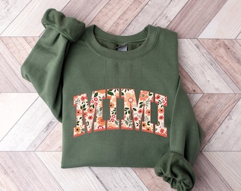 Floral Mimi Sweatshirt and Hoodie, Cute Nana Sweatshirt, Mother's Day Gift, Mommy Shirt, New Mom Gift, Gift for Mother, Mimi Shirt