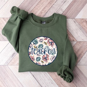 Teach Sweatshirt, Teacher Sweatshirt, Teach Them To Be Kind, Cute Teacher Gifts, Elementary School Teacher Shirt, Group Teacher, New Teacher