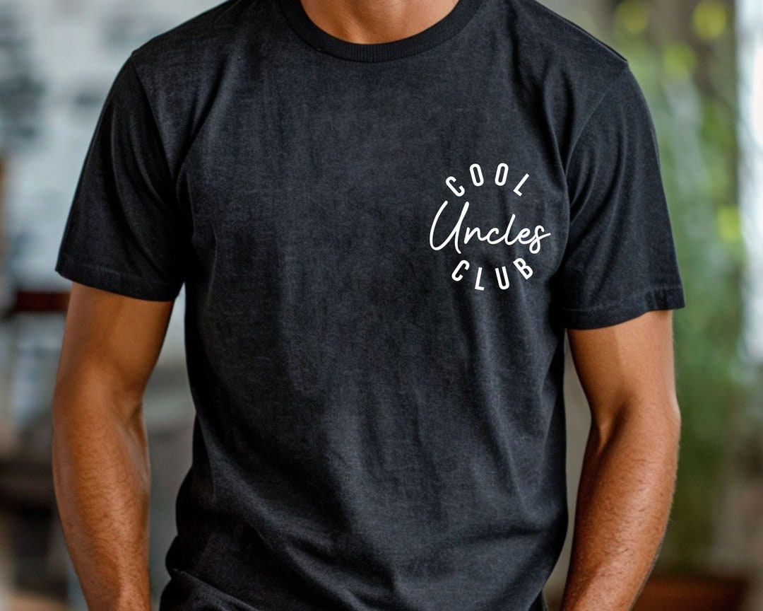 Cool Uncles Club Shirt for Men,uncle Shirt, Pregnancy Announcement ...