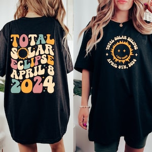 Total Solar Eclipse 2024 Shirt, April 8 2024 Shirt, Solar Eclipse Twice In A Lifetime 2024 Shirt, Path of Totality Tee,Matching Family Gift