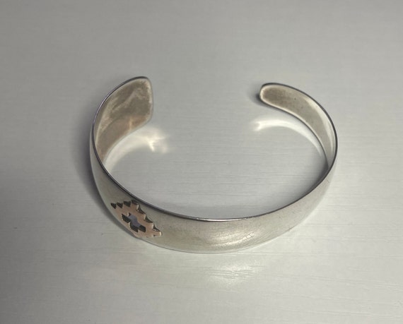 Sterling Silver Cuff Bracelet for Small Wrist - image 2