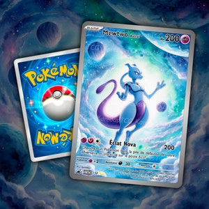 Carte Pokémon Personnalisée - Mewtwo Astral