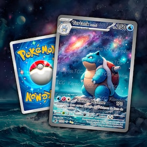 Carte Pokémon Personnalisée - Tortank Astral