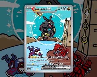 Custom Holographic Card - Extension of the PAF EN/FR 246/091 set