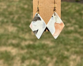 Pendientes de arcilla Western Vibes