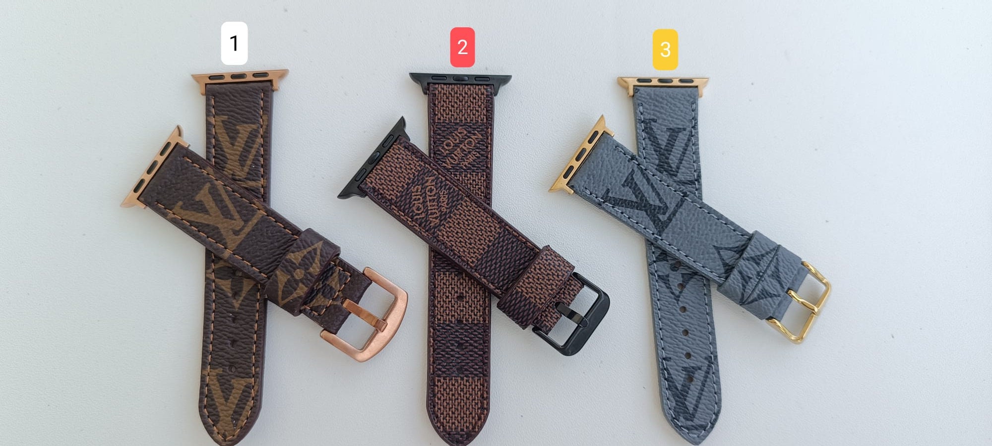 Authentic Louis Vuitton Apple Watch Band 