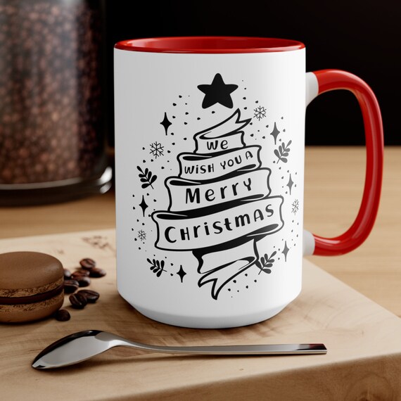 Christmas Mugs Merry Christmas Mug Christmas Tree Mug Holiday Mug Christmas  Gift Hot Chocolate Mug Christmas Decor DS004 