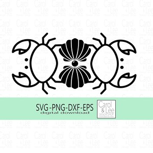 Crabs and Seashell clipart design, Vector illustration, Easy download, DIY T-shirt, Mug, bag and more clipart design, Fisherman aesthetic