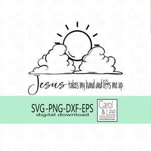 Origineel christelijk ontwerp, Jezus tilt me op, motiverend ontwerp, christelijke clipart, aanmoedigingsontwerp, zeer fijne tekeningen