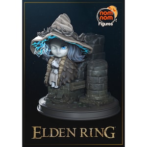 10cm Elden Ring Ranni The Witch Figure Lunar Princess Statue Dark Souls  Series Anime Figurine Resin Model Toy Kids figure Gift