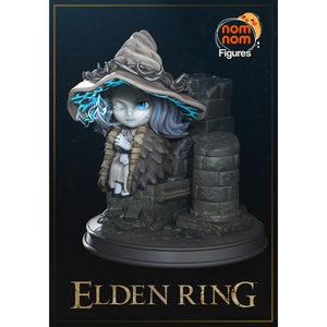 10cm Elden Ring Ranni The Witch Figure Lunar Princess Statue Dark Souls  Series Anime Figurine Resin Model Toy Kids figure Gift