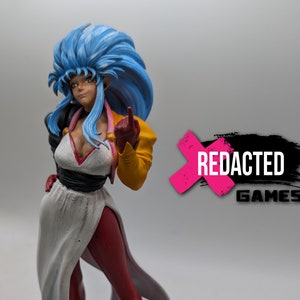 Ryoko | Statue | 14K 3D Printed Statue | Fan Art | Painted | Garage Kit | Designed by Nom nom Figures