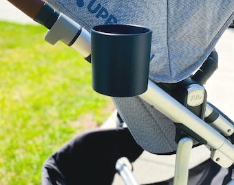 UPPAbaby cup holder for Vista V3, V2 and 2015+ stroller frame/ Cruz V2 (3.4in)