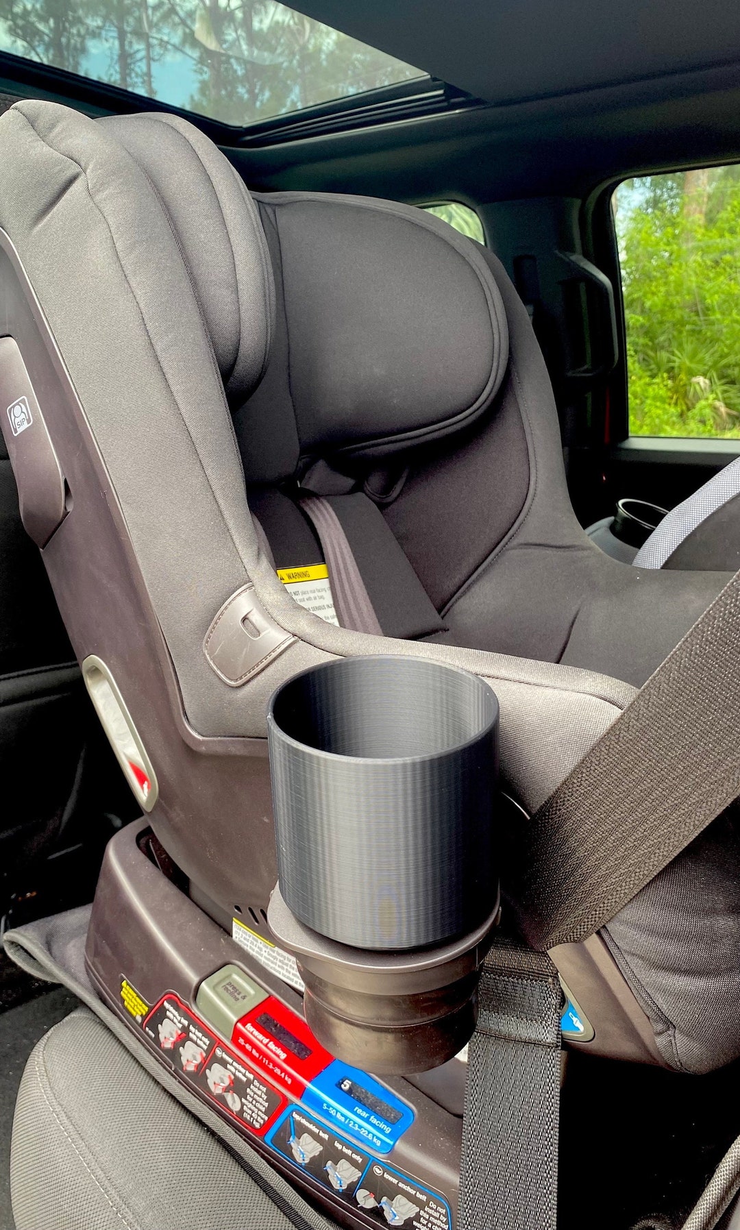 Nuna Rava and Exec Cup Holder Adapter also Compatible With Most Graco
