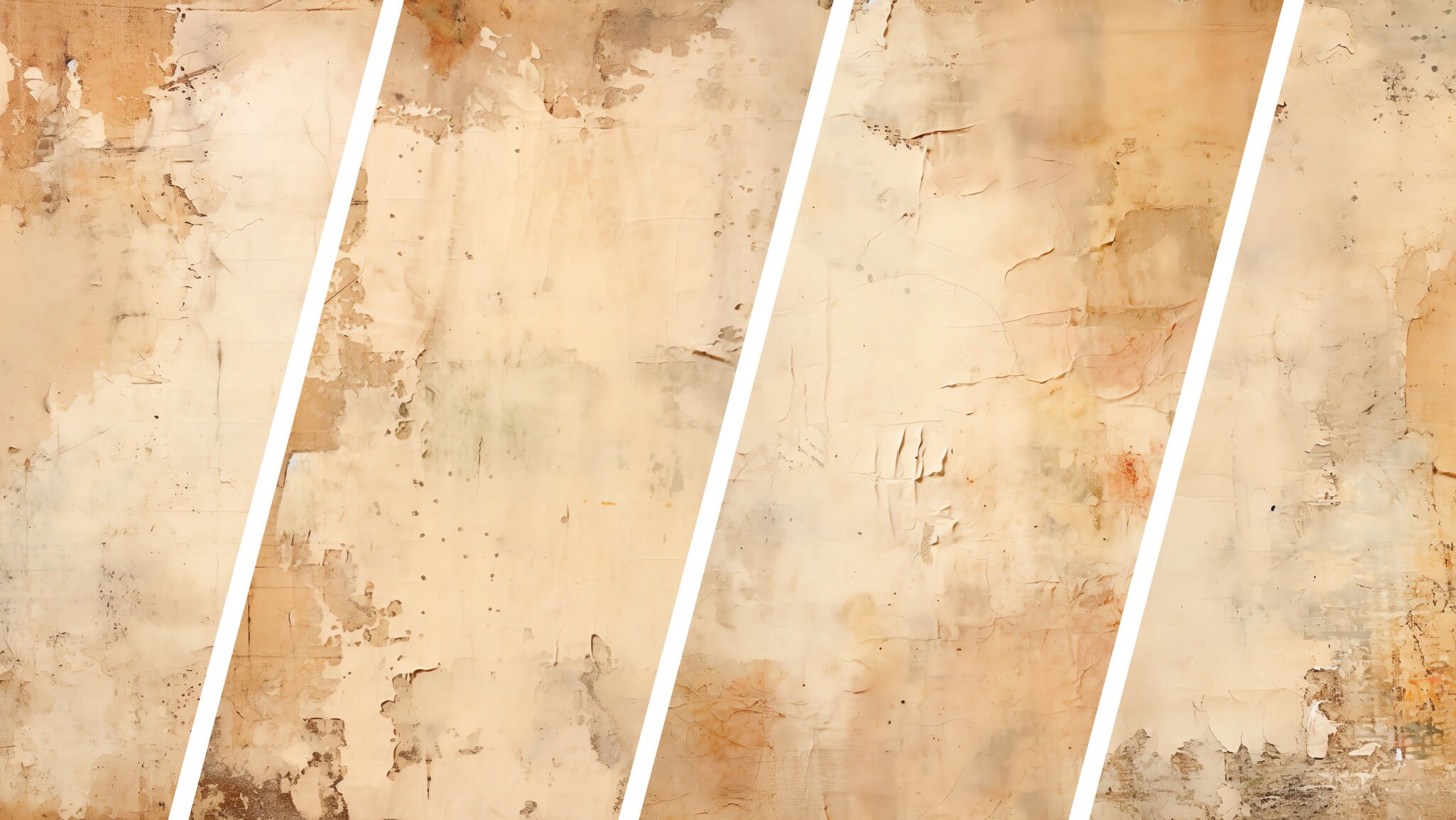 Shabby Grunge Digital Paper, Fawn Beige Printable Downloads, Collage ...