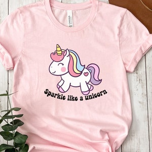 Sparkle like a unicorn Shirt, Unicorn Shirt, Cute Unicorn Shirt, birthday gift, birthday gifts, unicorn, gifts for her, Magical Unicorn Tee