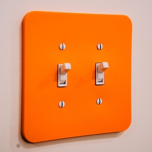 Simple Decorative Light Switch Cover - multiple colors!