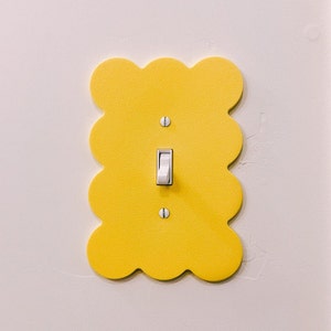 Chunky Light Switch Cover - multiple colors!