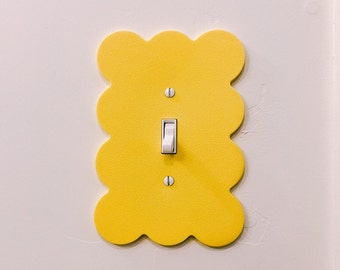 Chunky Light Switch Cover - multiple colors!