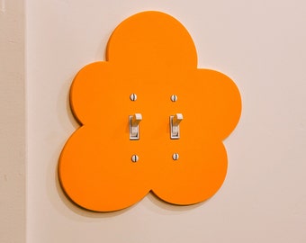 Flower Wall Light Switch Cover - Flower - multiple colors!