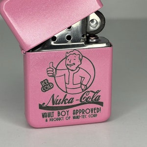 Personalised Nuka-Cola Flip Lighter Vault-Tec Fallout Custom