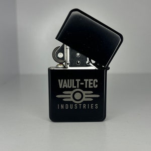 Personalised Vault-Tec Flip Lighter Nuka Cola Fallout Custom Engraved