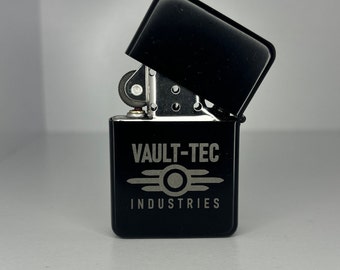 Personalised Vault-Tec Flip Lighter Nuka Cola Fallout Custom Engraved