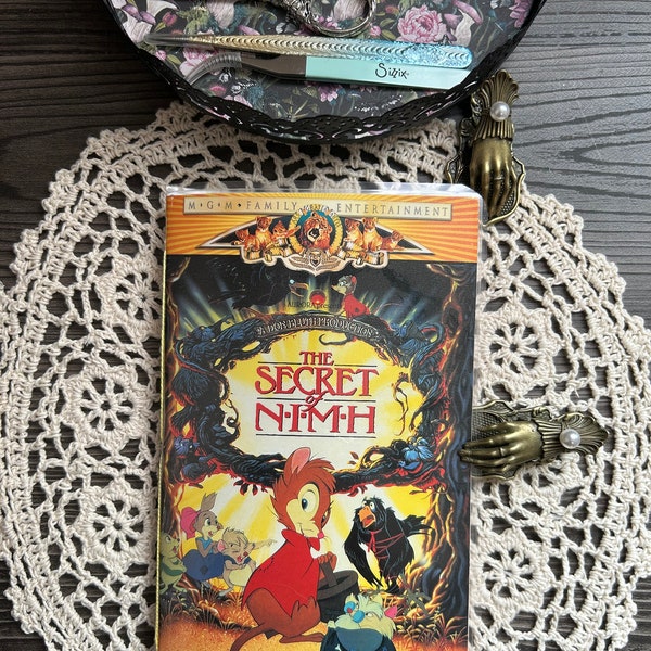 The Secret of Nimh VHS Junk Journal