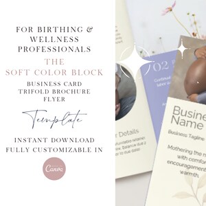 Doula Business Bundle - Complete Toolkit for Birth Professionals - Printable & Digital Resources, Marketing Materials, and More