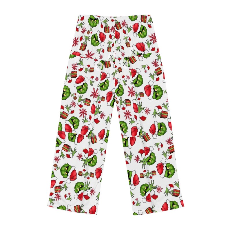 Women's Christmas PJ Pants grinch Etsy