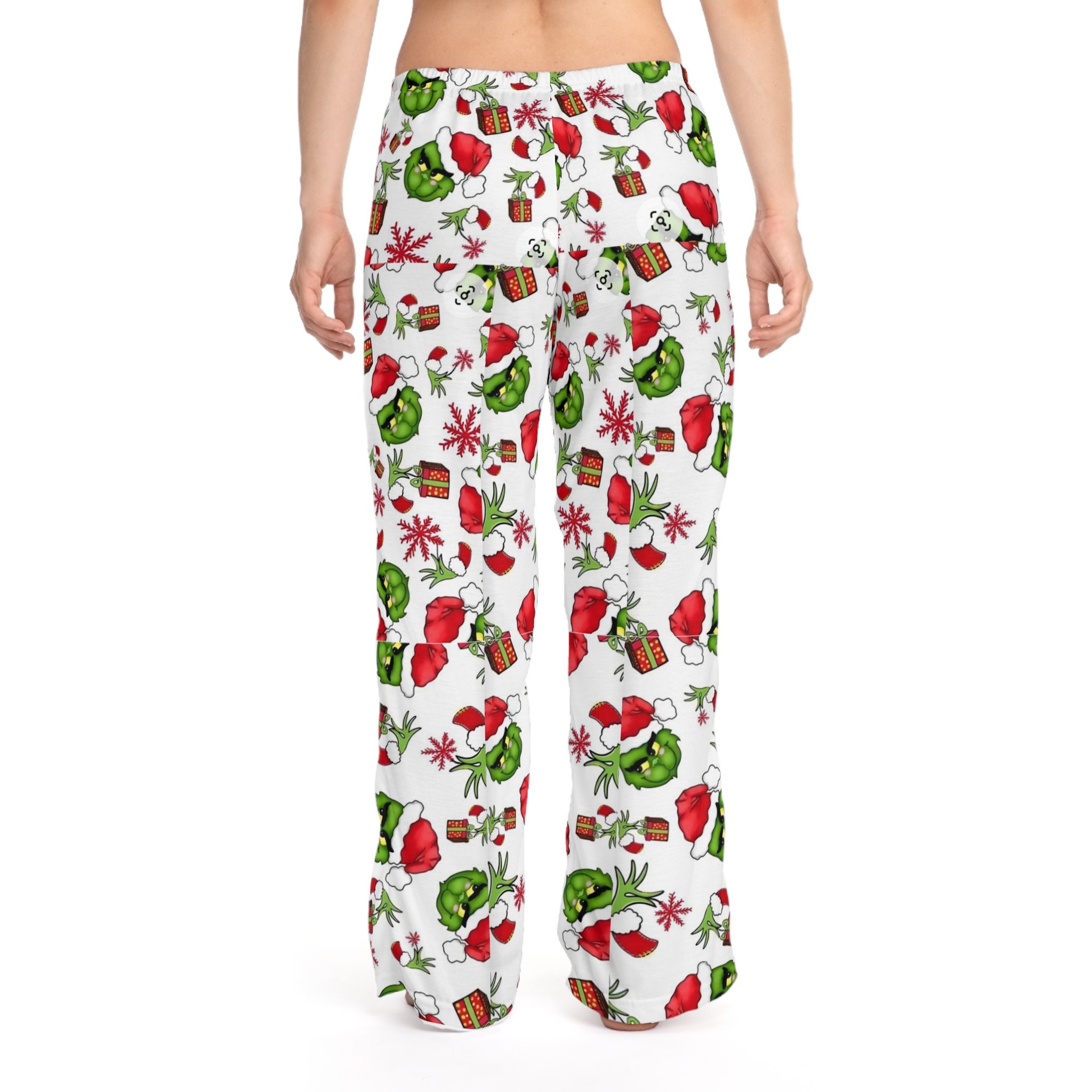 Women's Christmas PJ Pants grinch Etsy