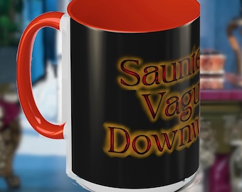 Sauntering Vaguely Downwards Crowley Mug - Good Omens-Inspired Design, Angel & Demon Fan Gift