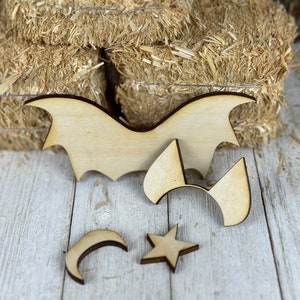 LARGE Bat Wings  and Bat Ears, DIY Kit Halloween Decor