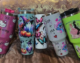 WICKED FOR GOOD 40oz Stanley Becher mit Griff - doppelwandiger Edelstahl isoliert