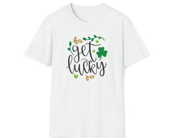 Get Lucky St Patrick&#39;s Day Softstyle T-Shirt