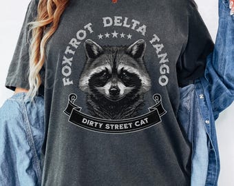 Maglietta FDT Raccoon Comfort Colors, maglietta politica anti-Trump