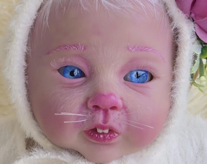 White Rabbit- Alternative Reborn Doll - Etsy