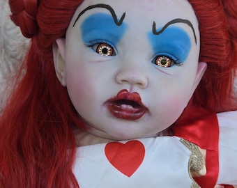 Wonderland Red Queen- alternative reborn doll