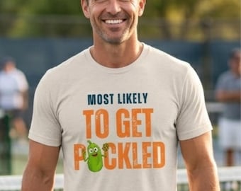Shirt Pickleball grappig, waarschijnlijk op shirts, Pickleball-cadeaus voor vrienden, Pickleball-t-shirtcadeau