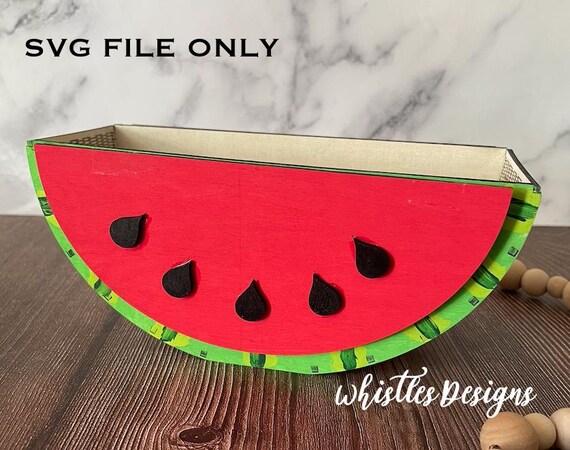 Leben Scharnier Wassermelone Serviettenhalter SVG - Etsy.de