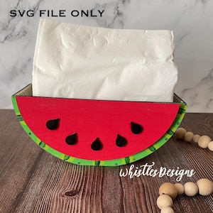 Leben Scharnier Wassermelone Serviettenhalter SVG