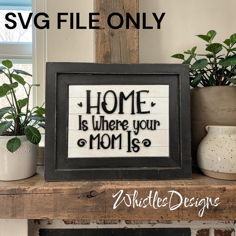 Mother's Day SVG Bundle | 8x10 Interchangeable Frame Inserts (digital ...