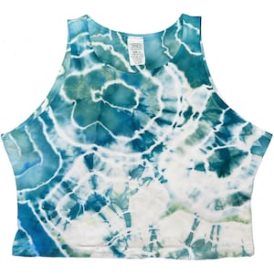 Adult Large Geode Crop Top