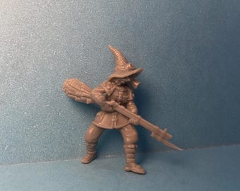 Miniature delle streghe della fanteria della congrega: personaggi da gioco di ruolo da tavolo stampati in 3D